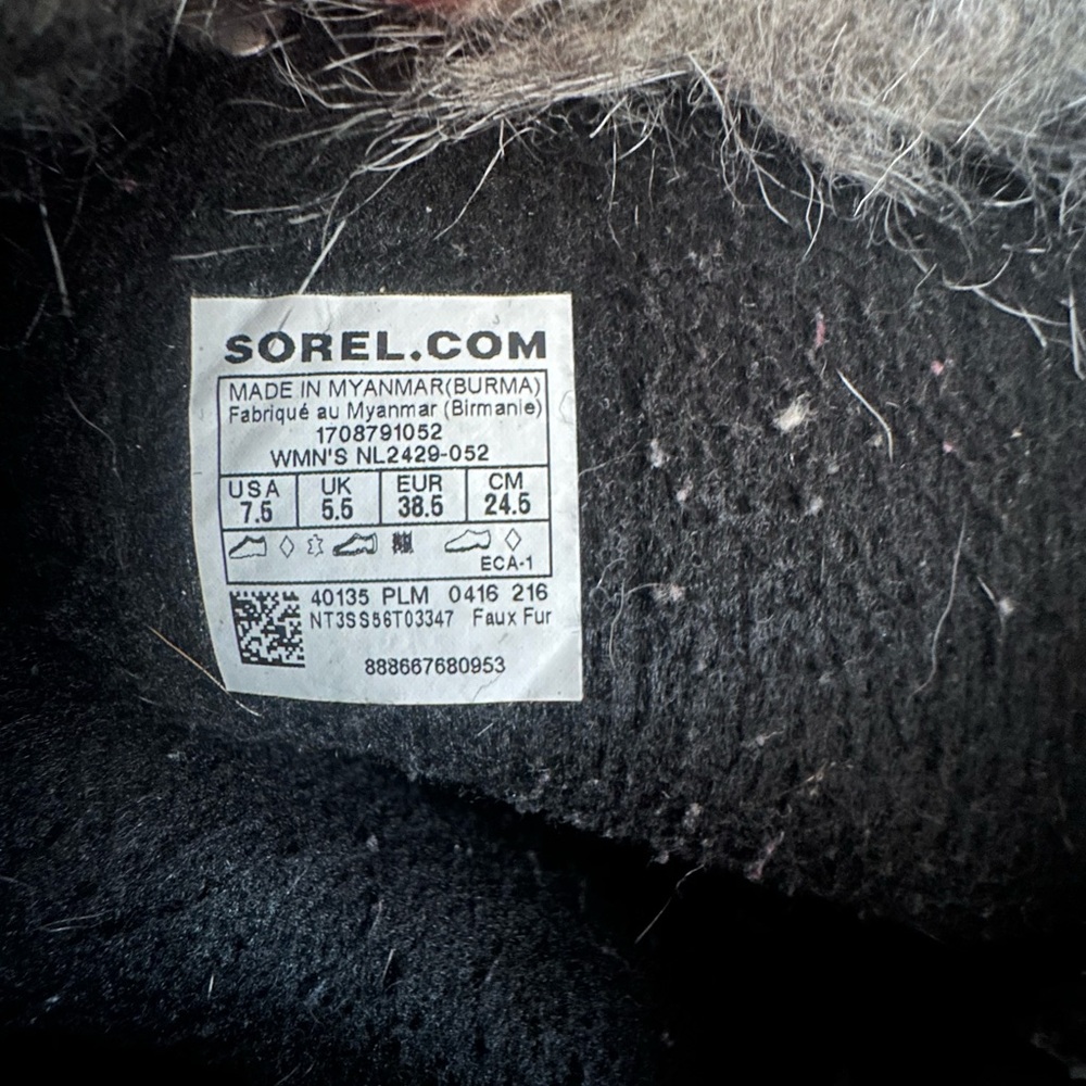 Sorel Women's Black and Gray Winter Boots - Picture 5 of 5